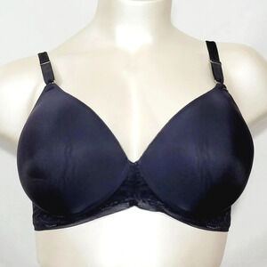 40D Maidenform 9622 Weightless Comfort‎ Full Coverage Lift Wire Free Bra Black